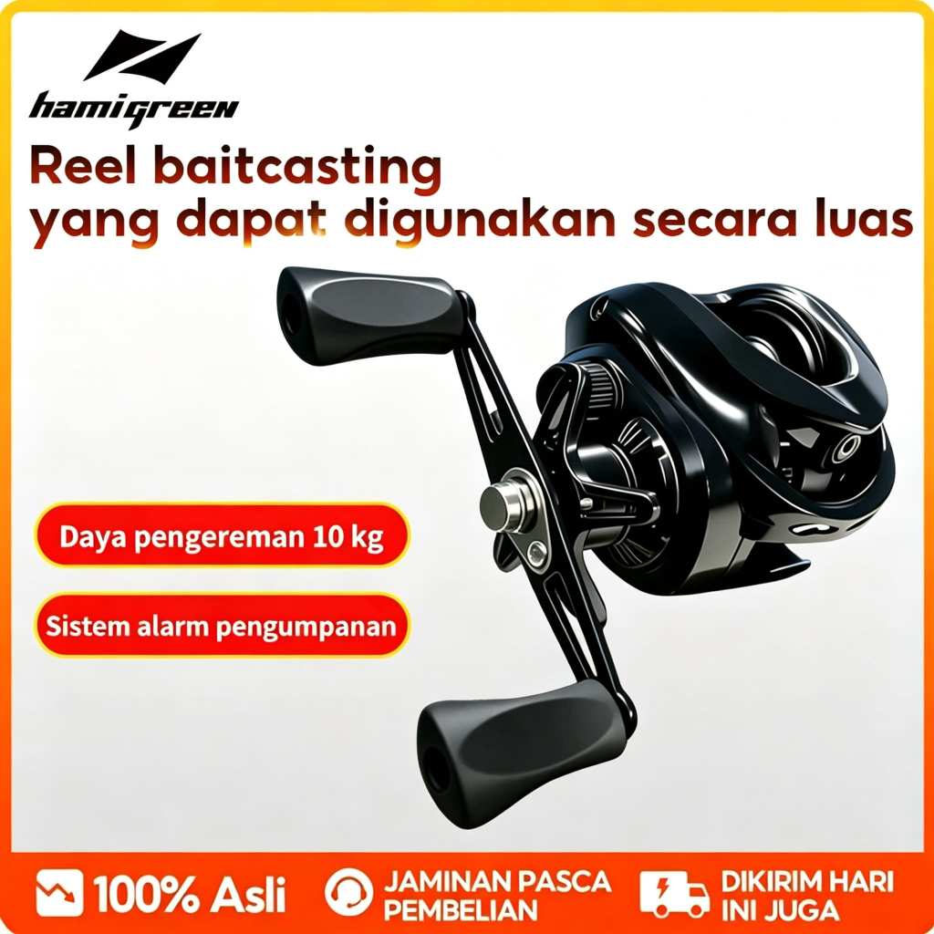 Hamigreen Baitcasting Reel Pancing Fishing Reel Pancing Casting Fishing Reel