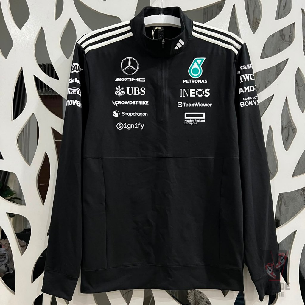 [BNWT/Size S] Jaket Half Zip Mercedes AMG Petronas Formula 1 F1 2025