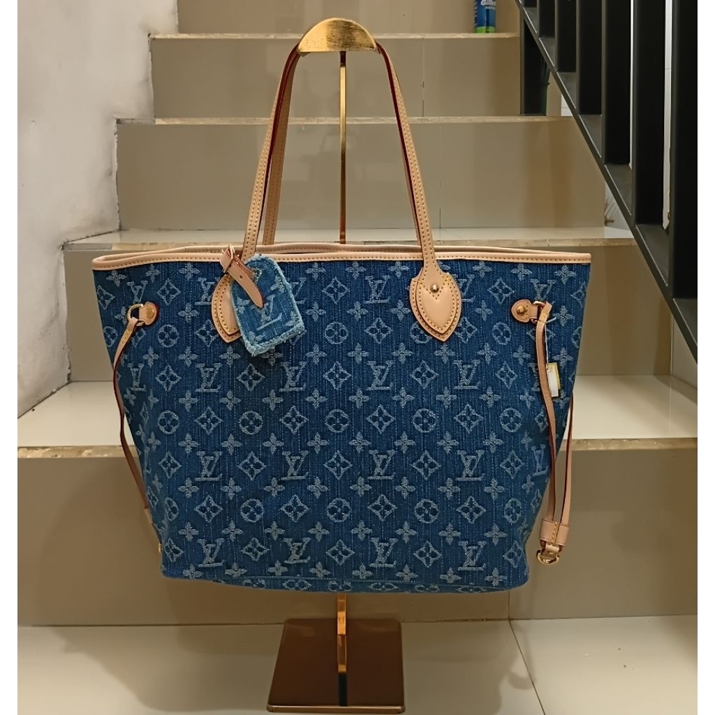 SALE LV TOTE Denim MM