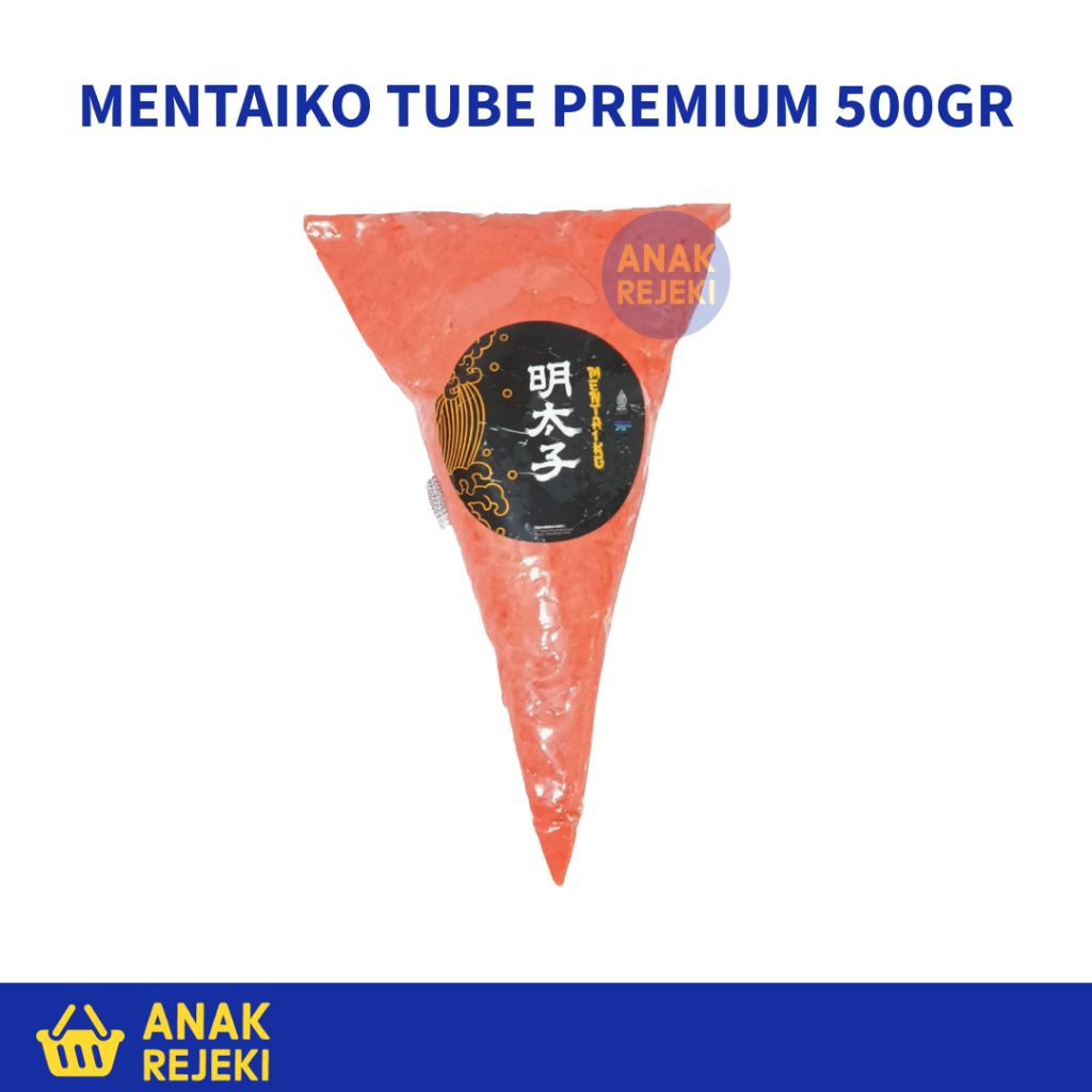 Mentaiko Sauce Tube 500gr - Saus Mentai Saos Telur Ikan Pollock Roe