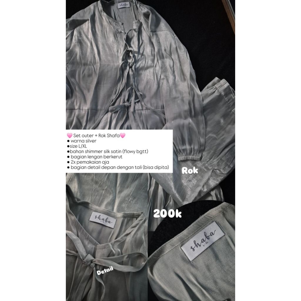 one set Outer Shafa Preloved