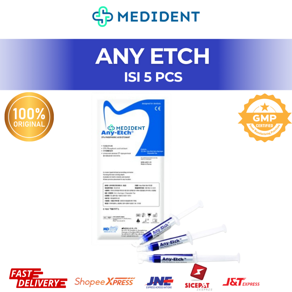Any Etch / Etsa Gigi / Etsa 37%/ Dental Etching / Etching Gel/Etching