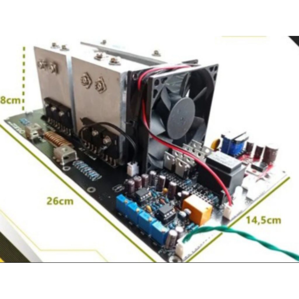 Kit inverter Egs002 16 mosfet + induktor