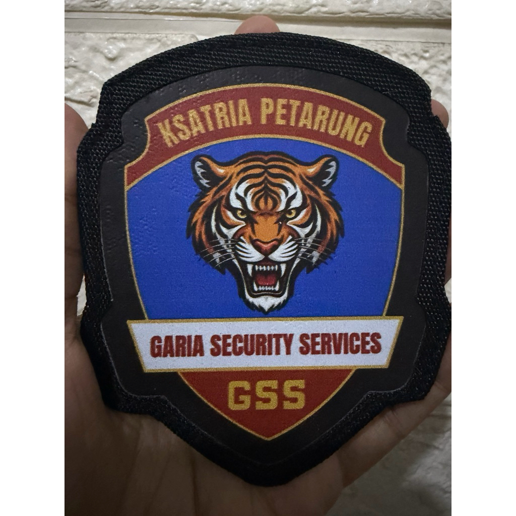Logo satuan patch laser custom