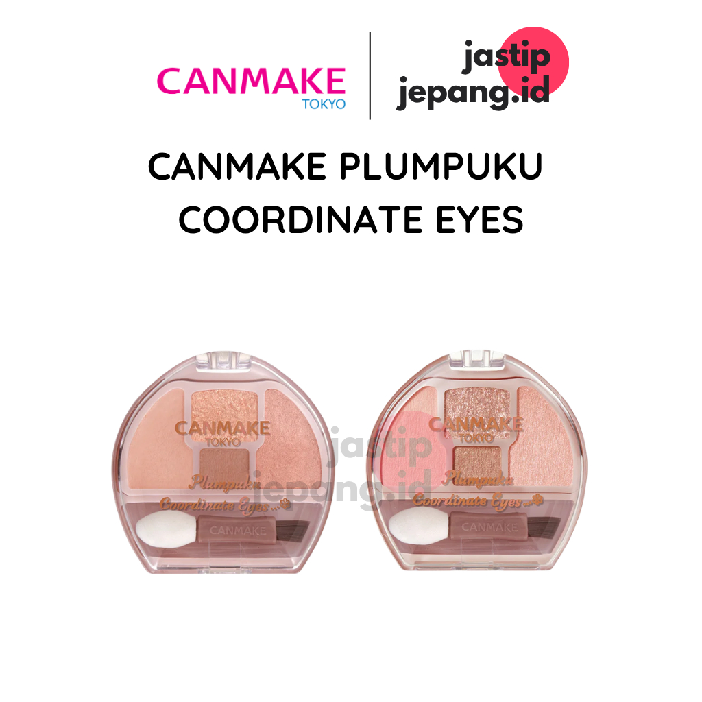 [ PO JAPAN ] CANMAKE PLUMPUKU COORDINATE EYES | CANMAKE EYESHADOW | CANMAKE TOKYO ORIGINAL JEPANG | 