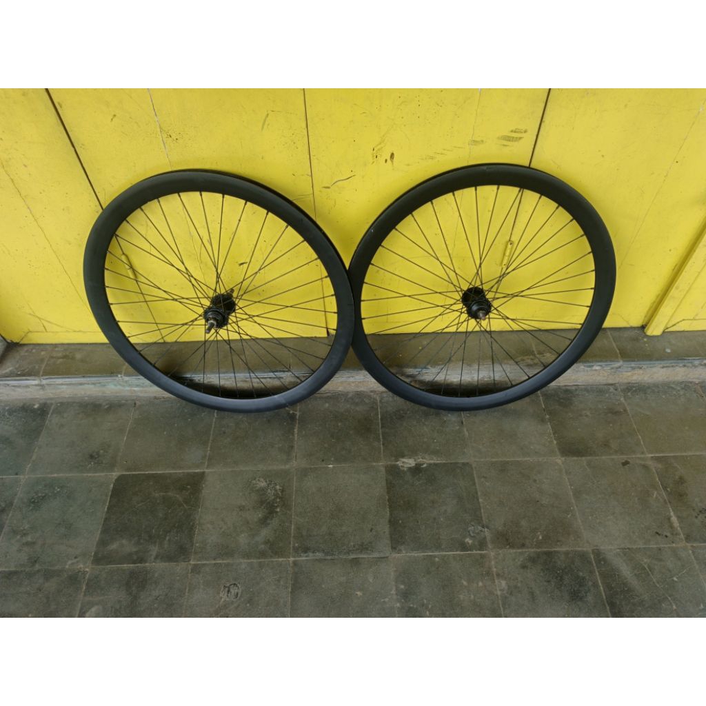 velk sepeda mtb 26 model cakram double wall alloy mulus