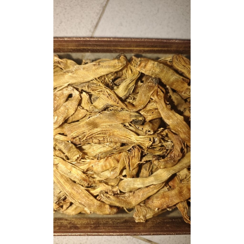 Cacing laut kering / Cacing pasir Kering / Peanut Worm/Sea food/ superfood/Sipunculus