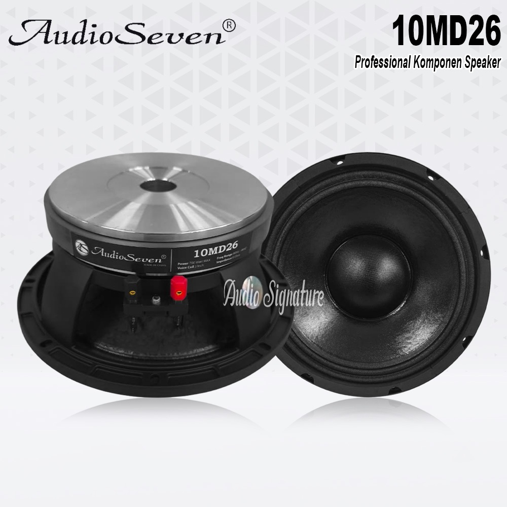 Komponen Speaker 10 Inch AUDIO SEVEN 10 MD 26 | 10MD26 Original
