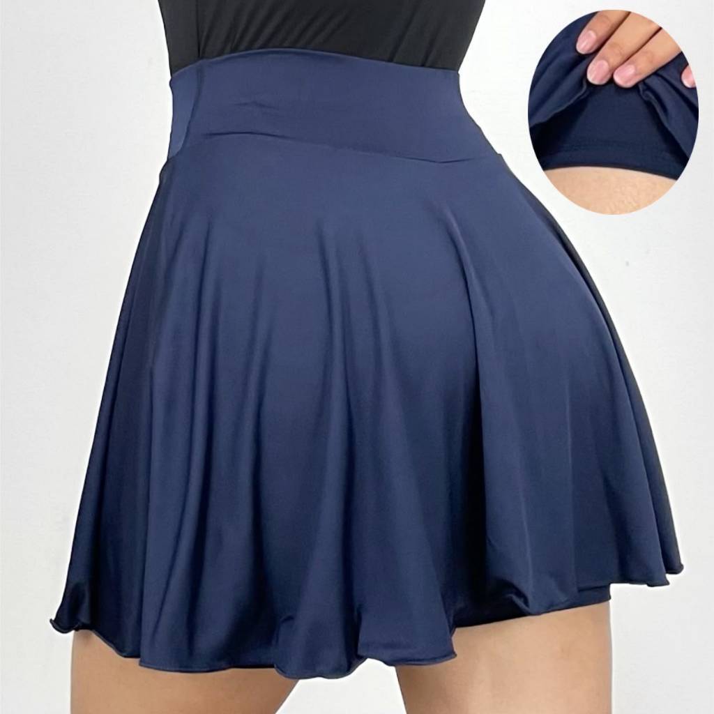 728 JHOB SPORT Rok Olahraga Wanita Double Inner / Rok Mini Belly Dance / Rok Mini Skirt Sport Joggin