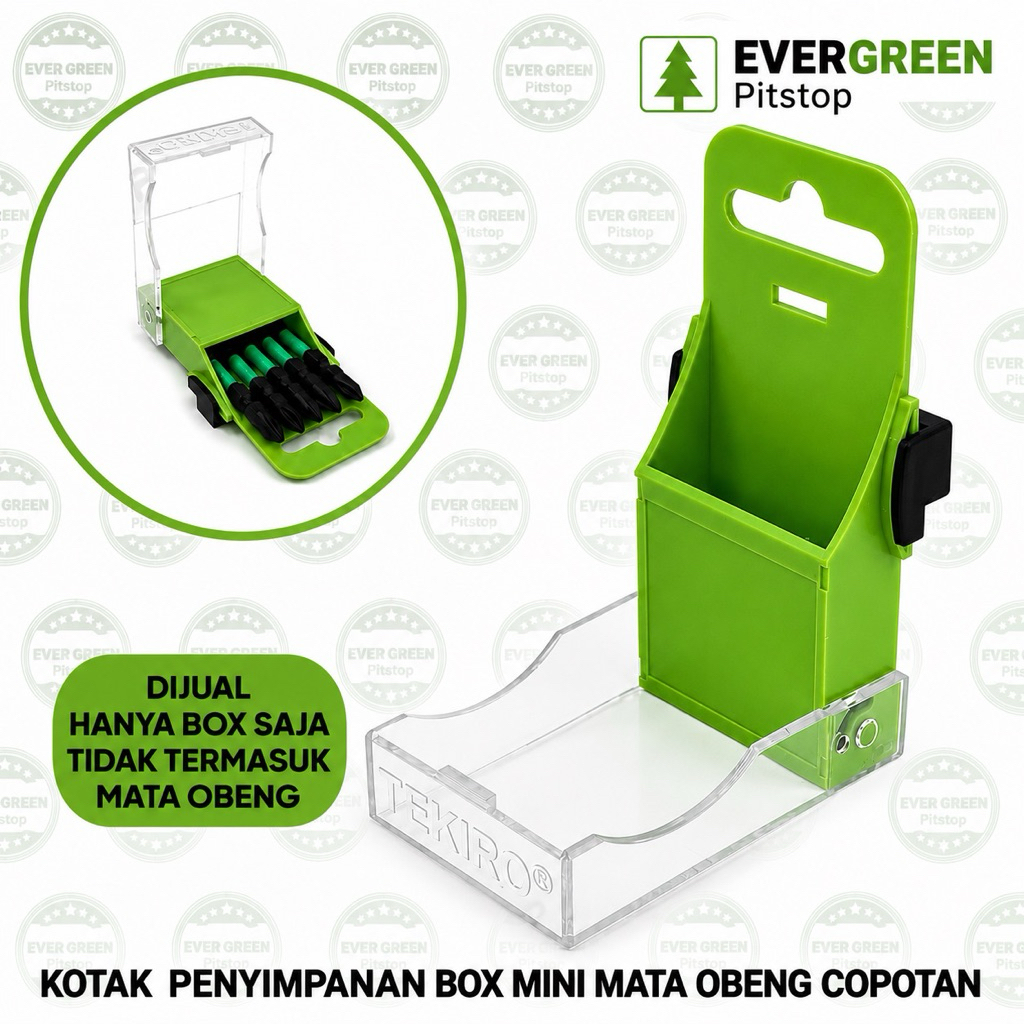 ( BOX SAJA ) Kotak Penyimpanan Mata Obeng Angin Impact Universal Mini - KOTAK SAJA - Penyimpanan / T