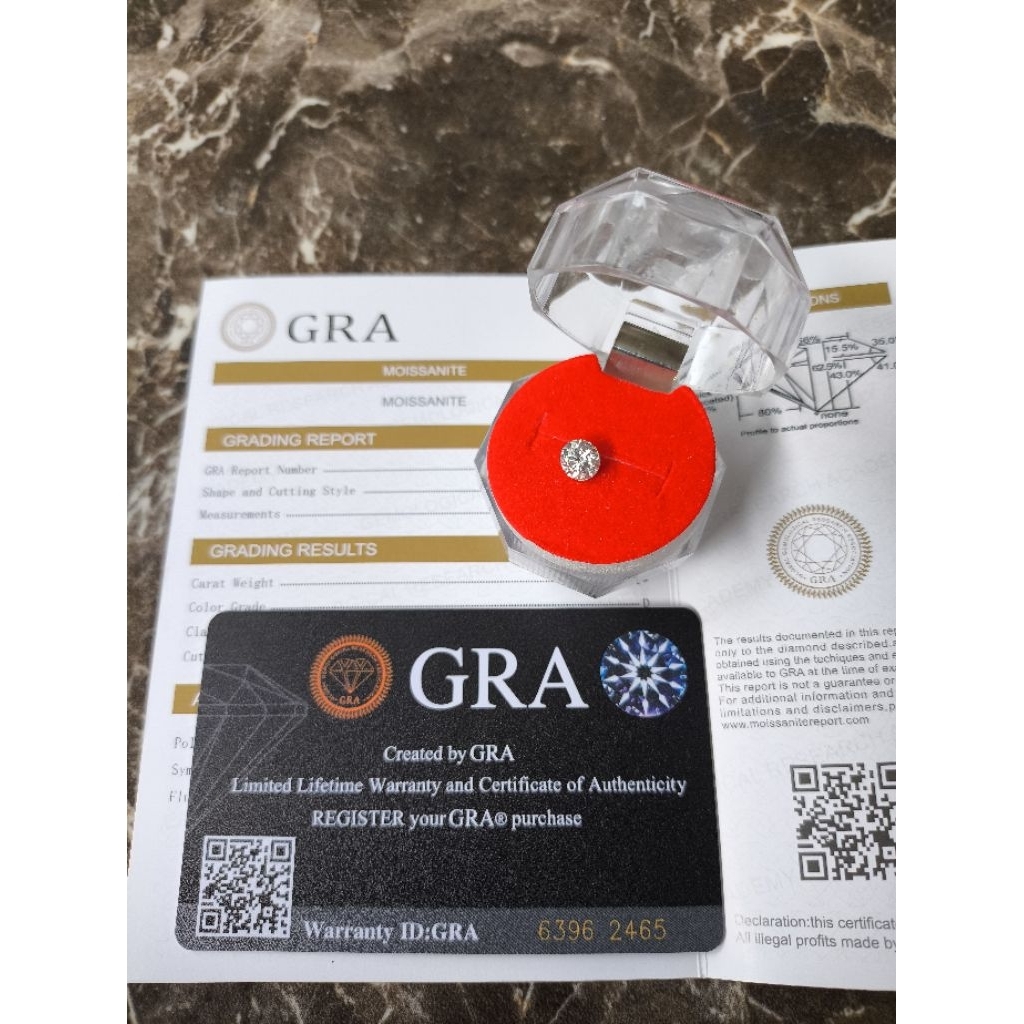 MOISSANITE (GRA) 1 Ct