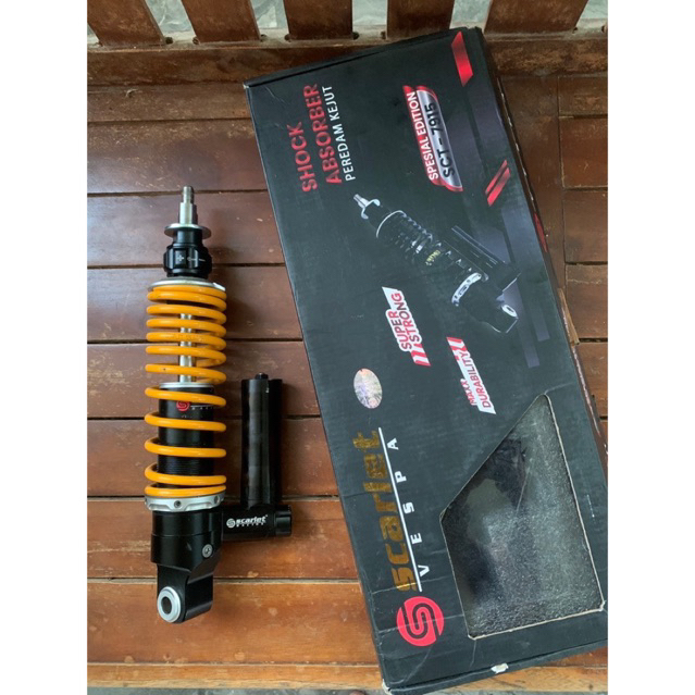SHOCK DEPAN TABUNG SCARLET VESPA MATIC 3V SPRINT
