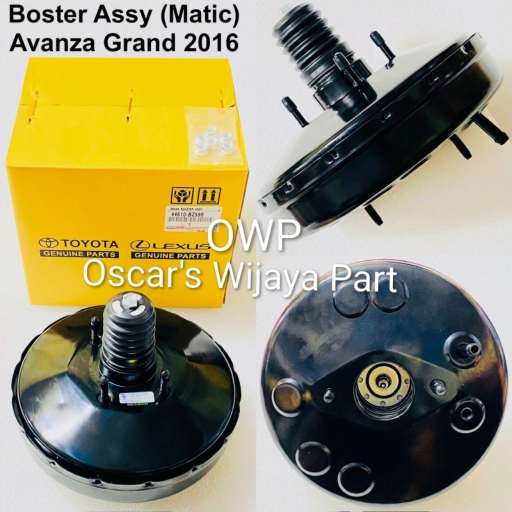 BRAKE BOSTER ASSY AVANZA GRAND MATIC 16-21/AVANZA VELOZ MATIC  16-21/BOSTER REM MOBIL TOYOTA AVANZA 