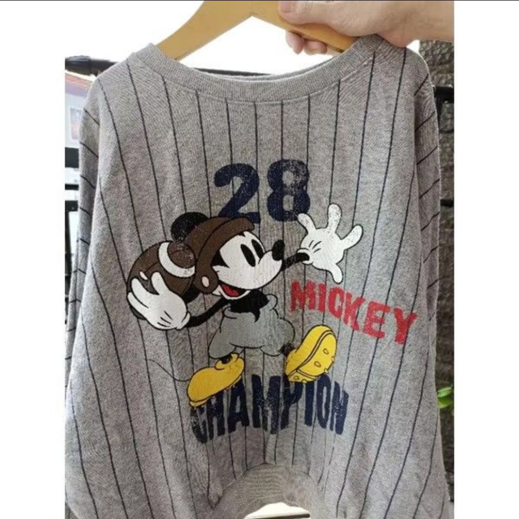 Crewneck Mickey Mouse Crewneck Disney Sweater Mickey Mouse