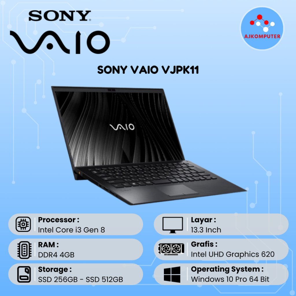 LAPTOP SONY VAIO SERIES INTEL CORE i3 / i5 / i7 SECOND ORIGINAL MURAH BERGARANSI