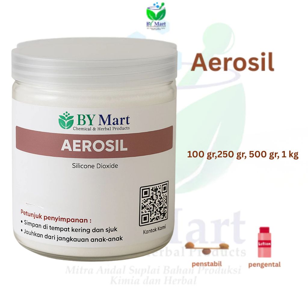 BY KIMIA & HERBAL - Aerosil / Silicone Dioxide / Silicon Dioxide / Aerosil Wacker