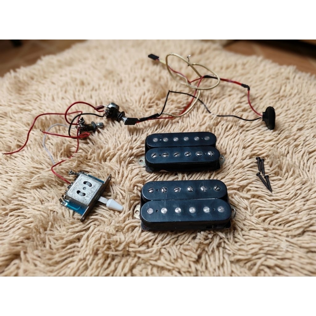 Pickup EMG Retro Active 77 Super (pickup gitar spull guitar bukan seymour duncan, dimarzio, fishman 