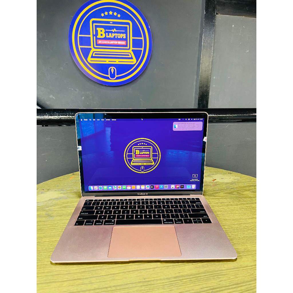 MACBOOK AIR 13" 2019 CORE I5 RAM 8 GB/ 128 GB - SECOND BERGARANSI ( ROSE GOLD )