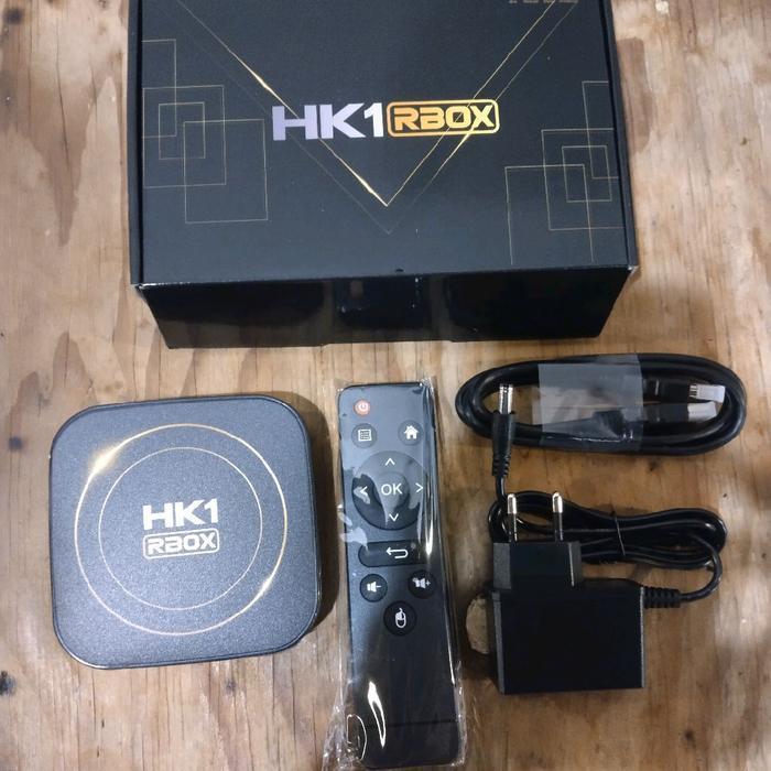 Android TV HK1 RBOX H8S 4GB+32GB | 4GB+64GB Android 12 TV BOX 2,4+5G Wifi Bluetooth 4.0 media player