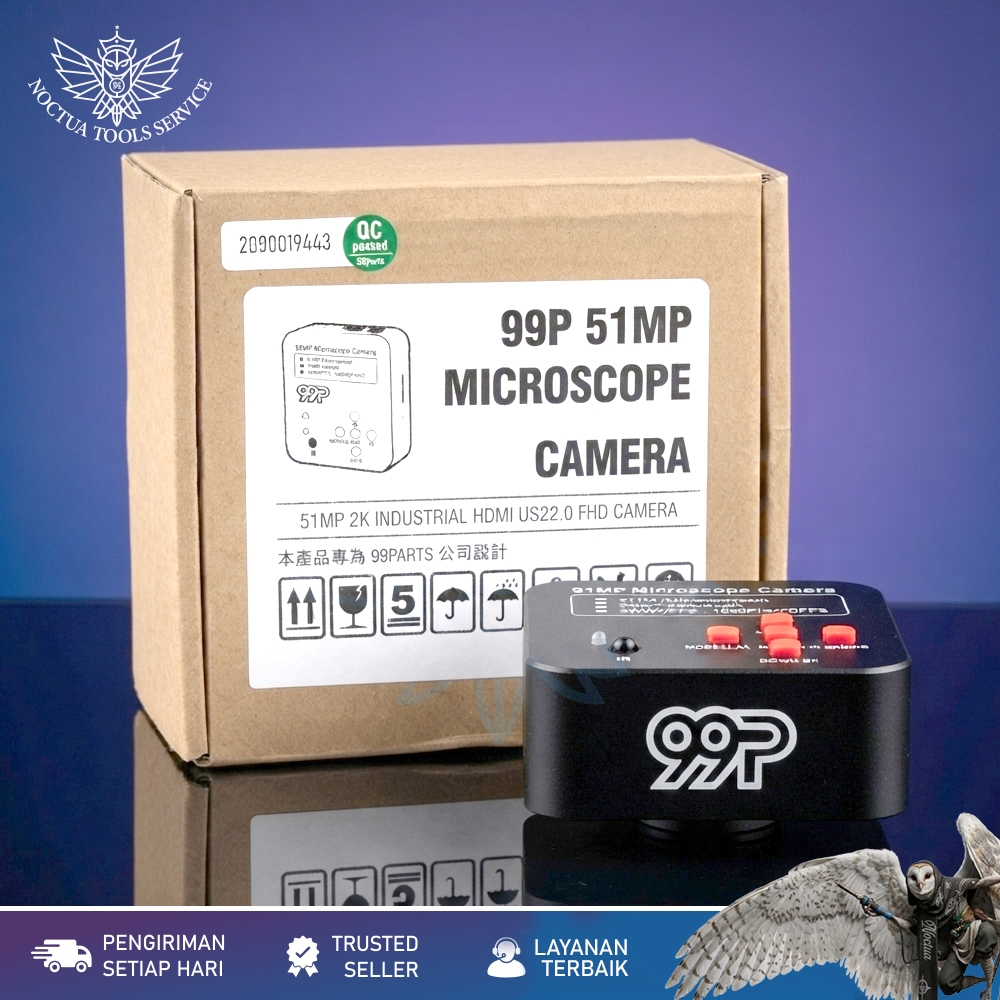 Kamera Mikroskop HDMI 51MP For 99P Kualitas Terbaik / Kamera Mikroksop HDMI 51MP