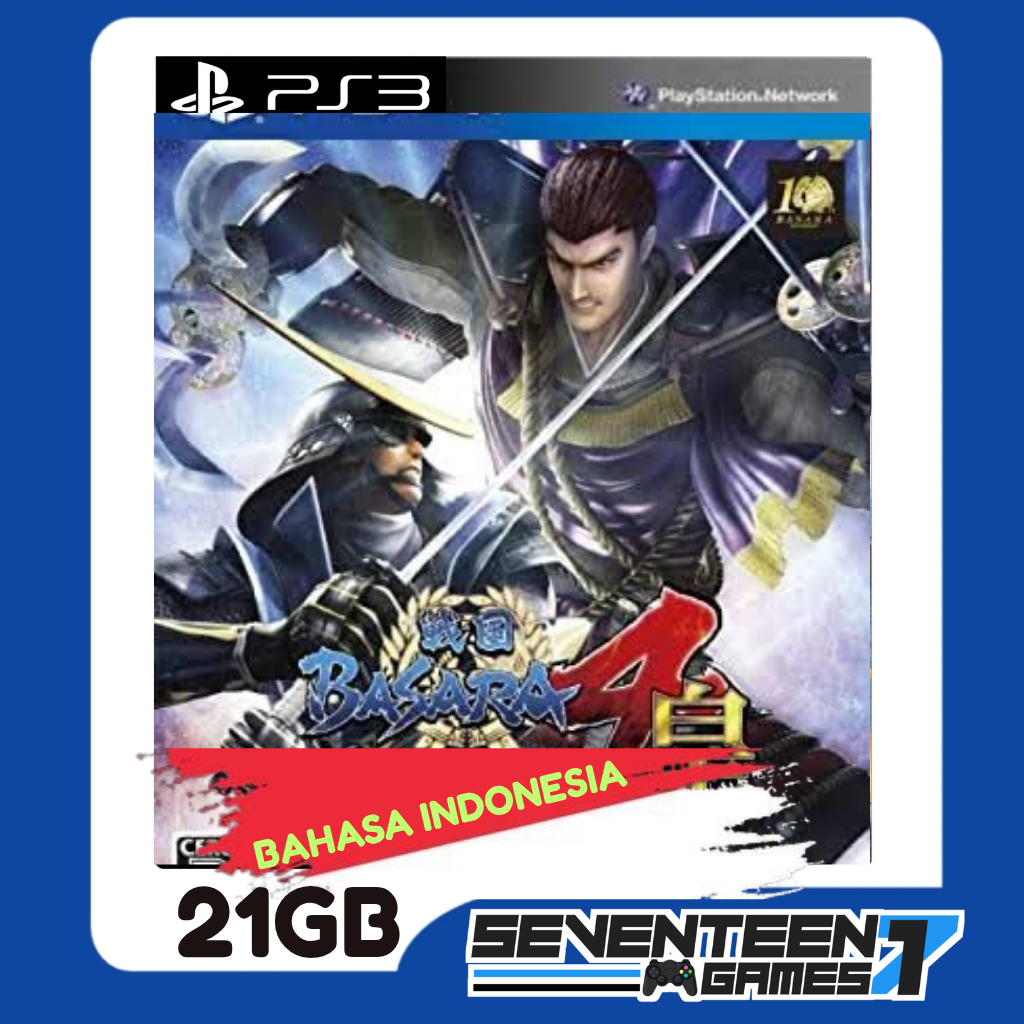 Semgoku Basara 4 Sumeragi Mod Bahasa Indonesia Game PS3 Cfw dan Hen
