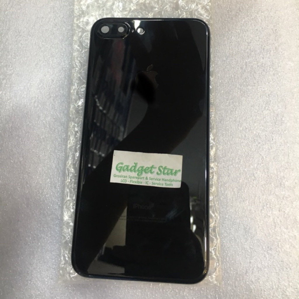 CASING HOUSING CASE IPON IP 7+ 7 plus JET BLACK