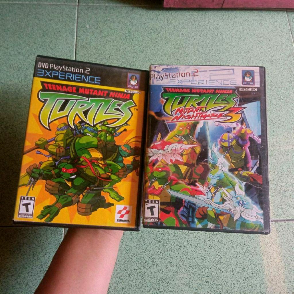 TMNT ninja turtle ps2