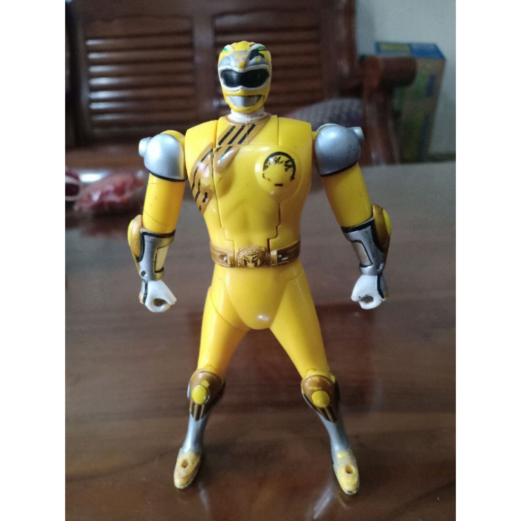 power ranger wild force gao ranger bandai kepala bisa berubah kondisi sesuai foto