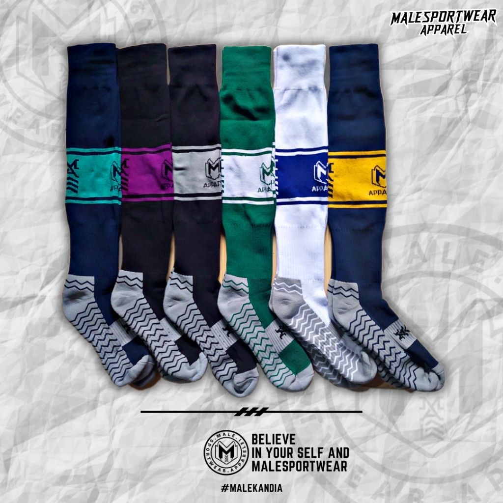 M APPAREL/MALE KAOS KAKI PANJANG BOLA/FUTSAL SERIES 2