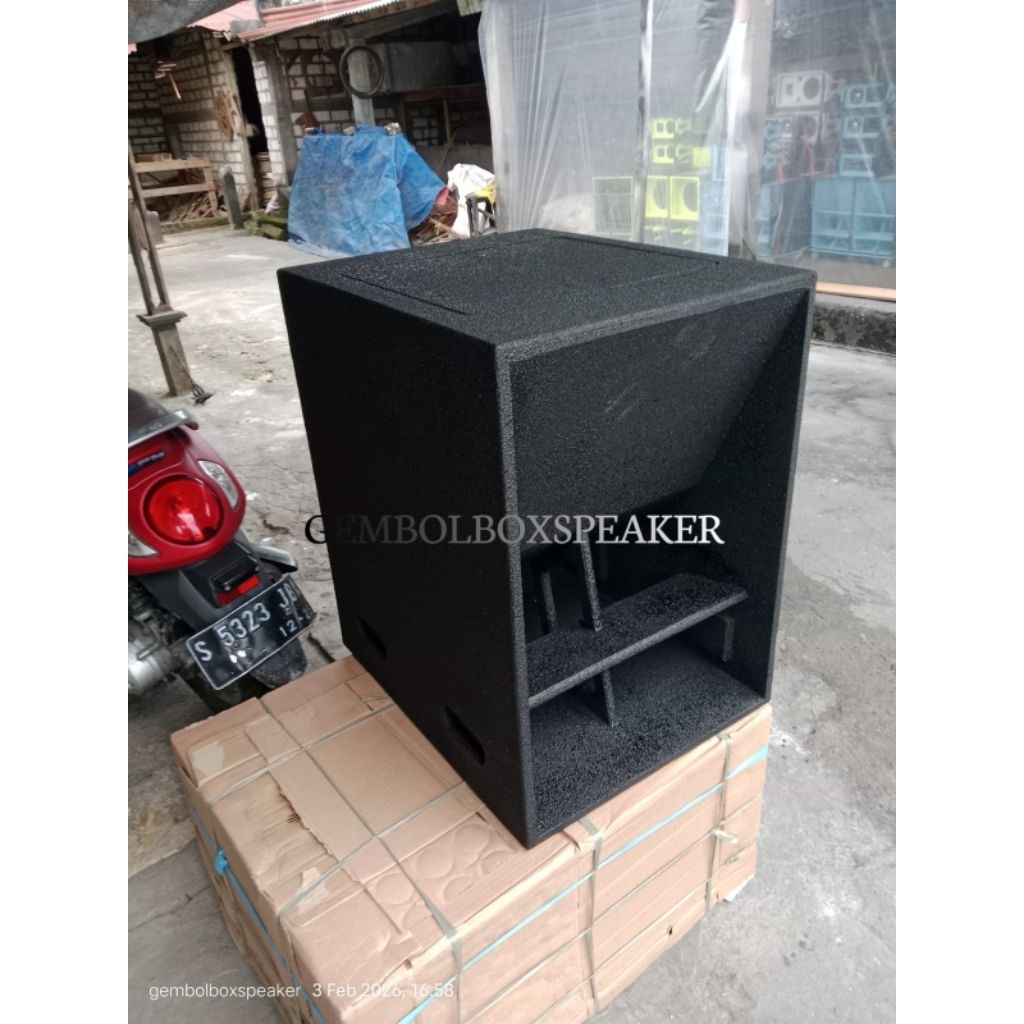 Box speaker cla 15 inch finishing