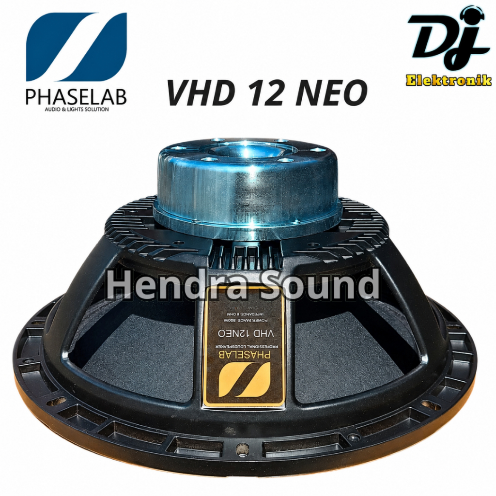 Speaker Komponen Phaselab VHD 12 NEO / VHD12 NE - 12 inch (Phase Lab)