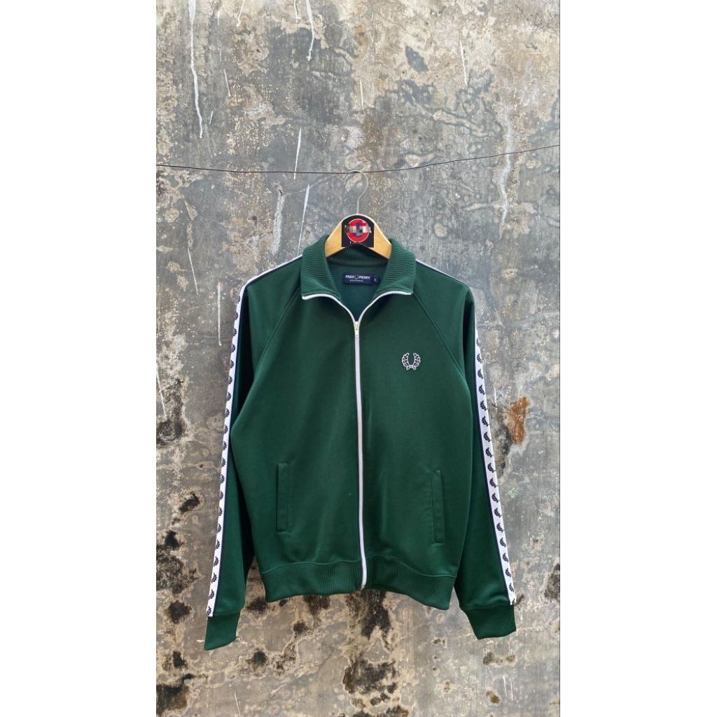 Tracktop Casual Fred Perry Green Original