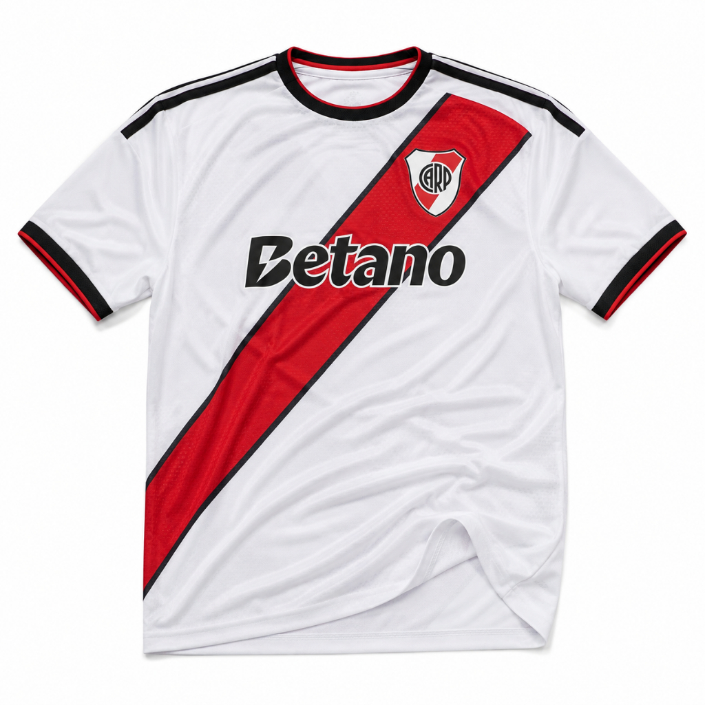 Jersey Printing Bola Futsal River Plate Home 2026