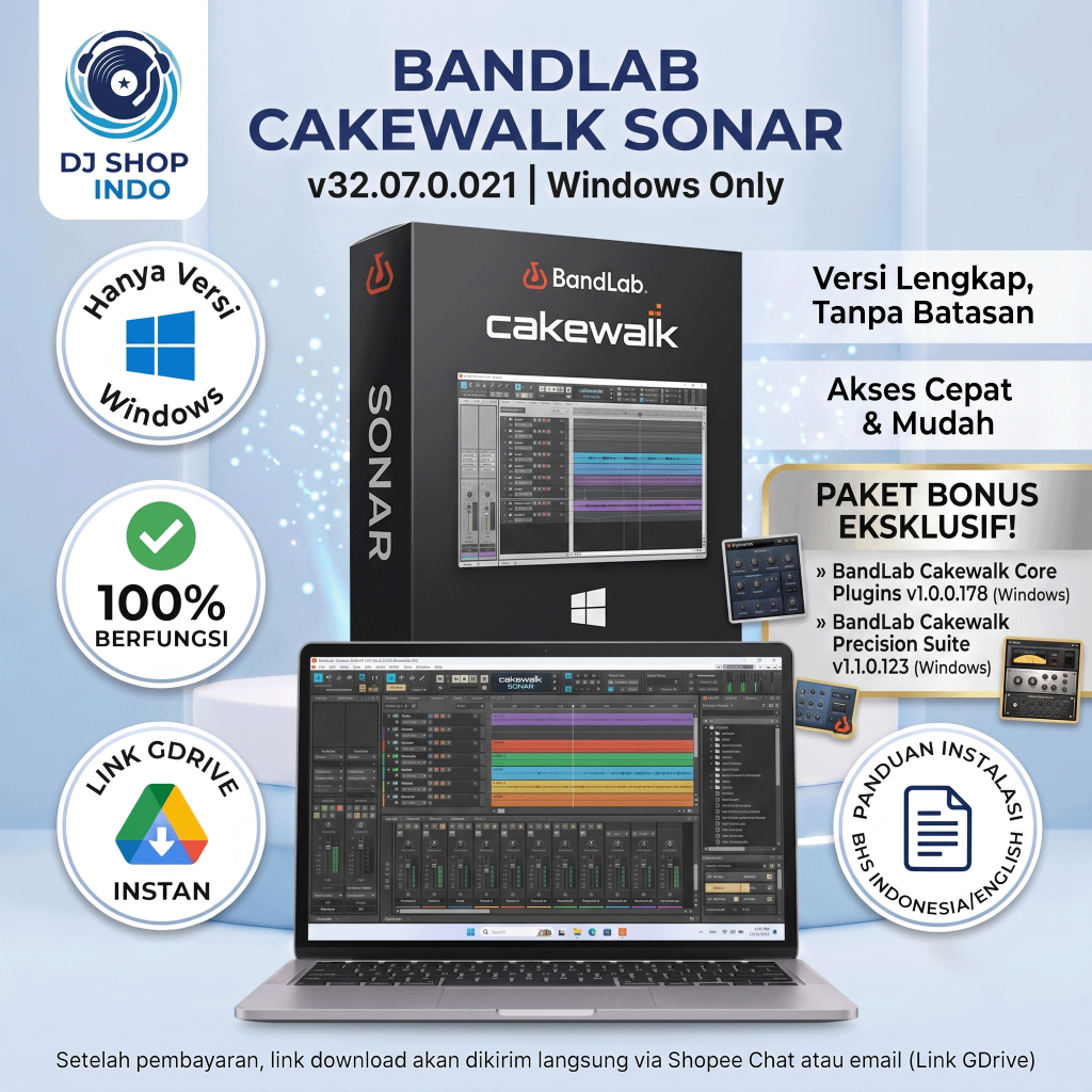 BandLab Cakewalk Sonar v32.07.0.021 , BONUS : BandLab Cakewalk Core Plugins v1.0.0.178 + BandLab Cak