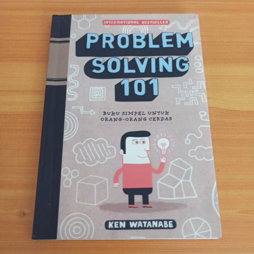 buku bekas original "Problem Solving 101" buku simpel untuk orang cerdas. karya Ken Watanabe. bahasa