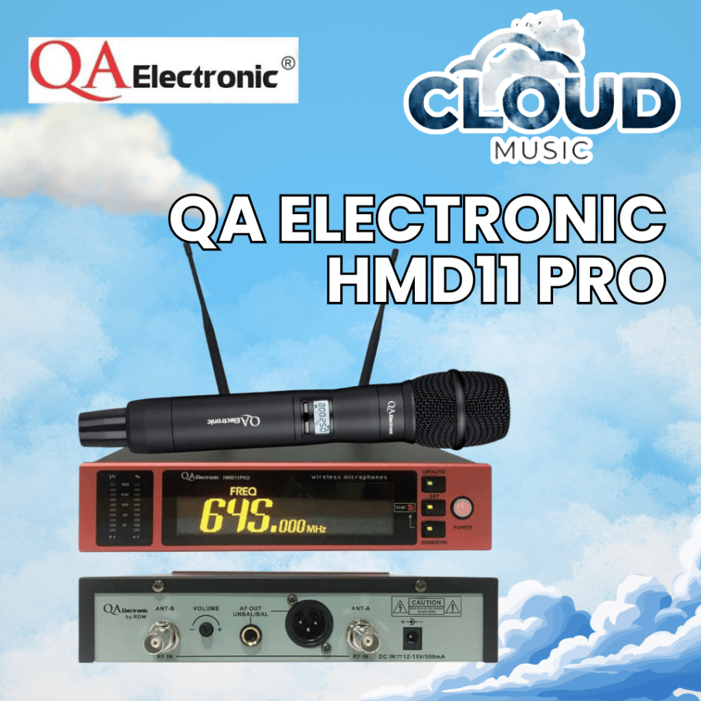 QA ELECTRONIC HMD11 PRO – Professional High-Definition In-Ear Monitoring System
