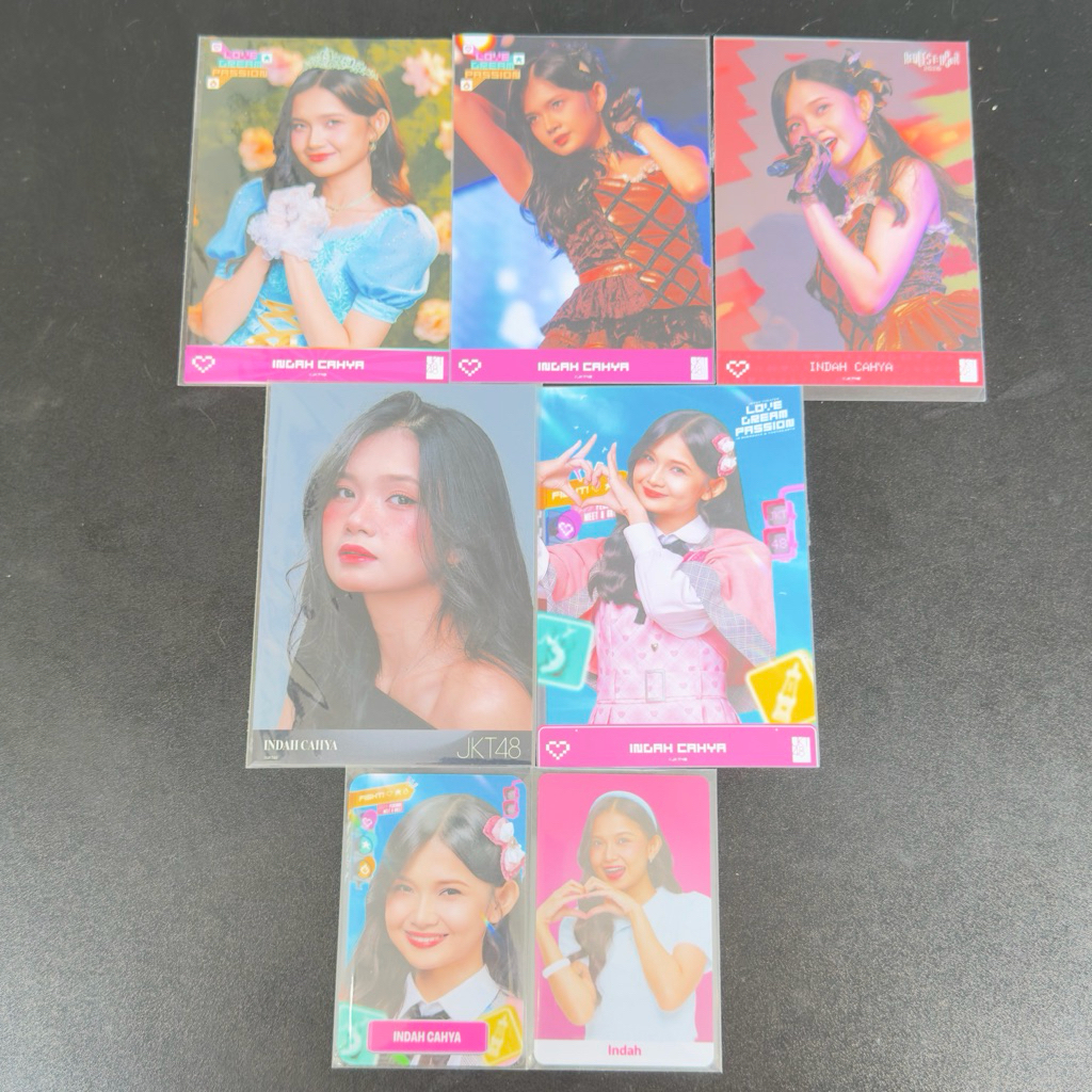 Photopack Photocard Indah Cahya JKT48 Official