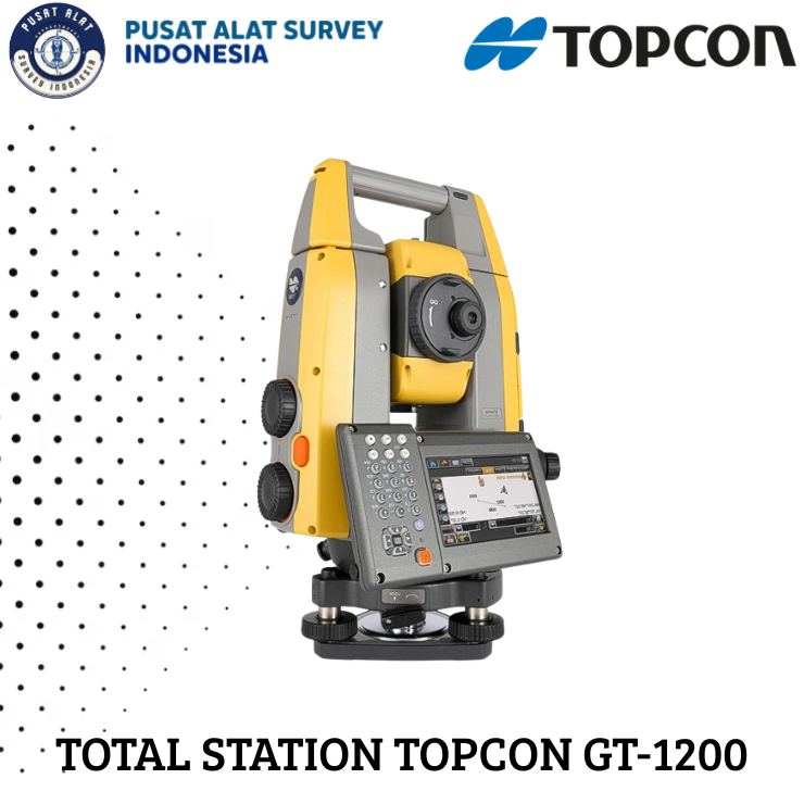 Total Station Topcon GT1200 / TOPCON GT-1200 Robotic / Topcon GT 1200 Robotik Total Station