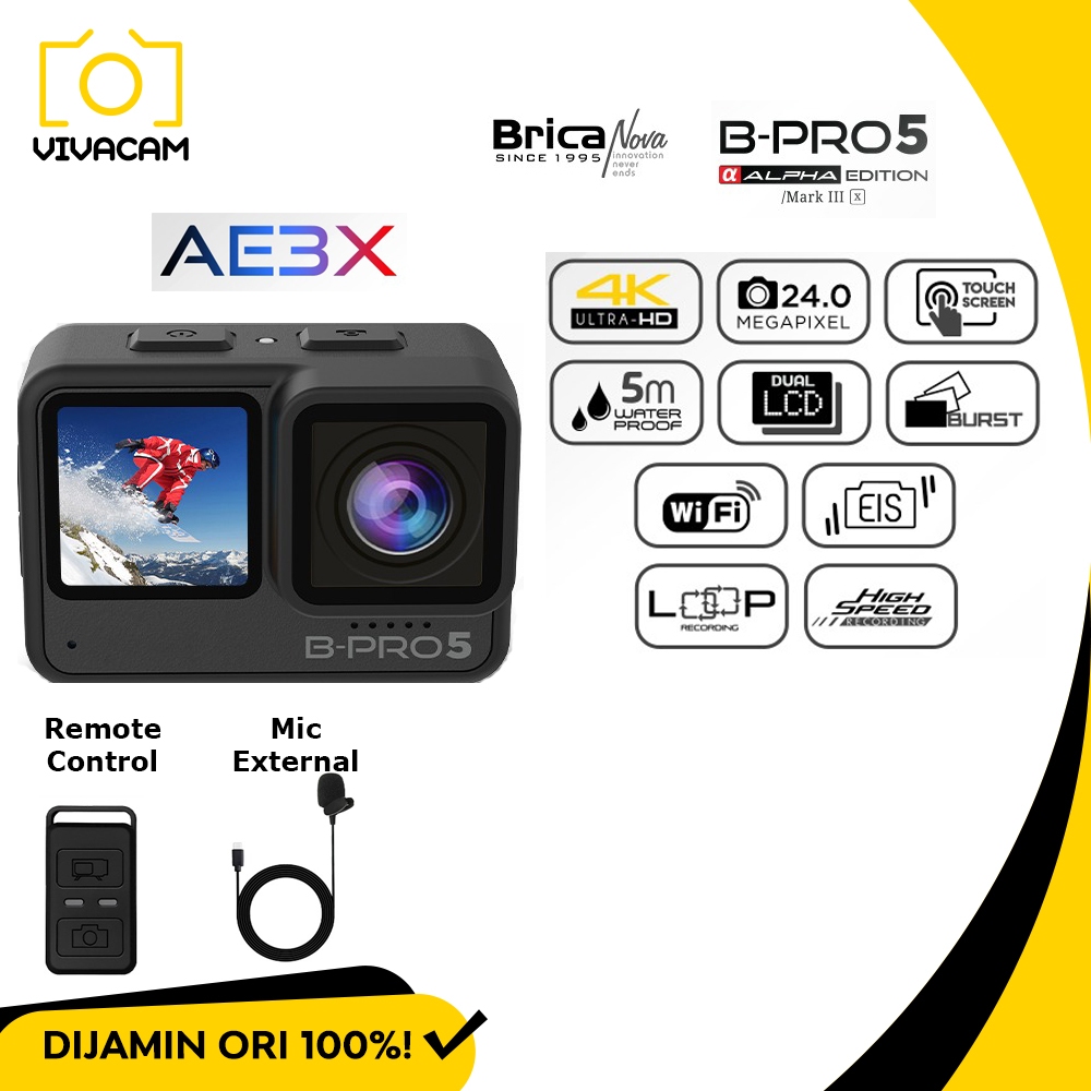 Brica B-PRO5 Alpha Edition Series ( AE Basic Plus - AE LiteX - AE2X - AE3X) + Gratis Bonus - Action 