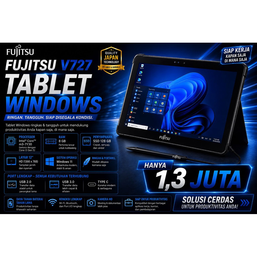 Fujitsu Tablet Windows V727