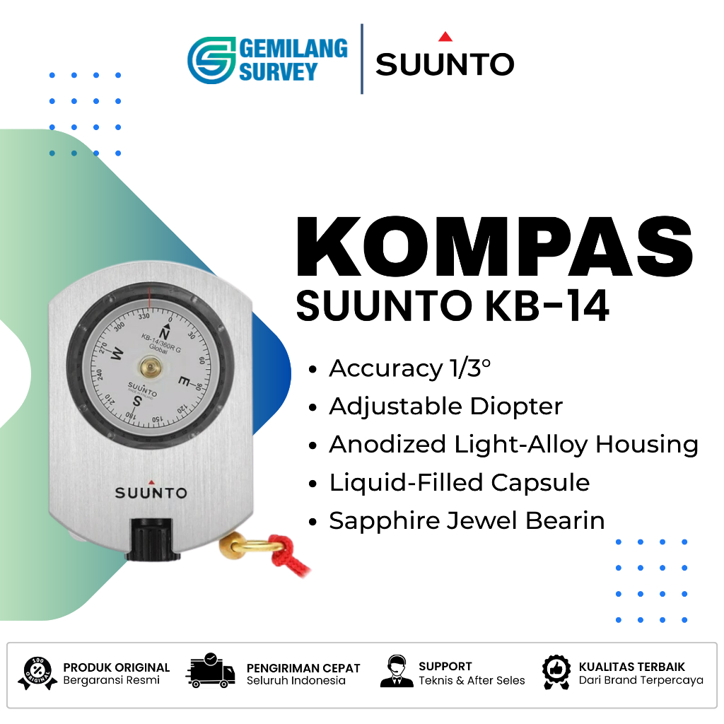 Kompas Suunto KB-14 Bekas | Suunto KB14 Second