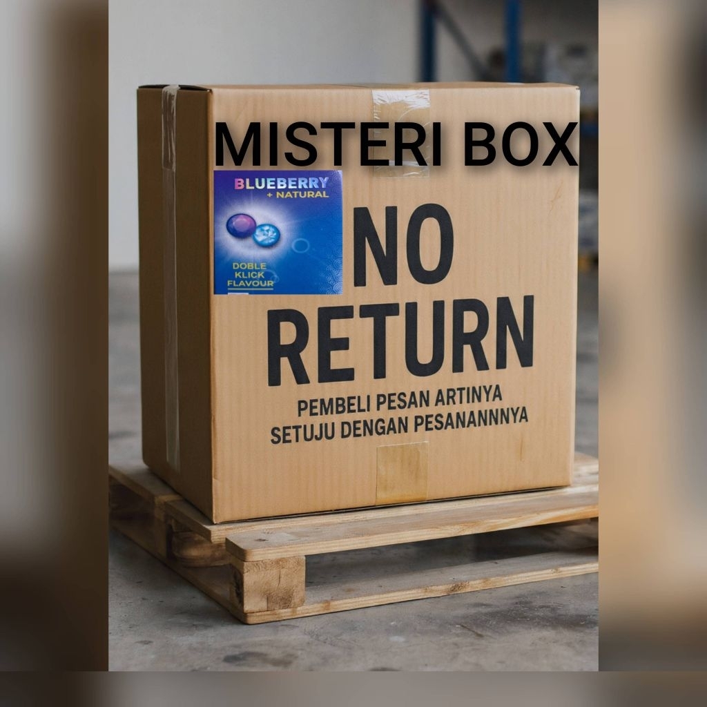 ESS mild blueberry+natural doble klik mystery box barang untuk orang dewasa random murah (checkout 2