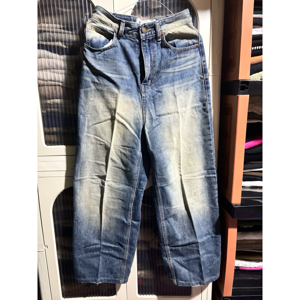 ootj washed kulot jeans