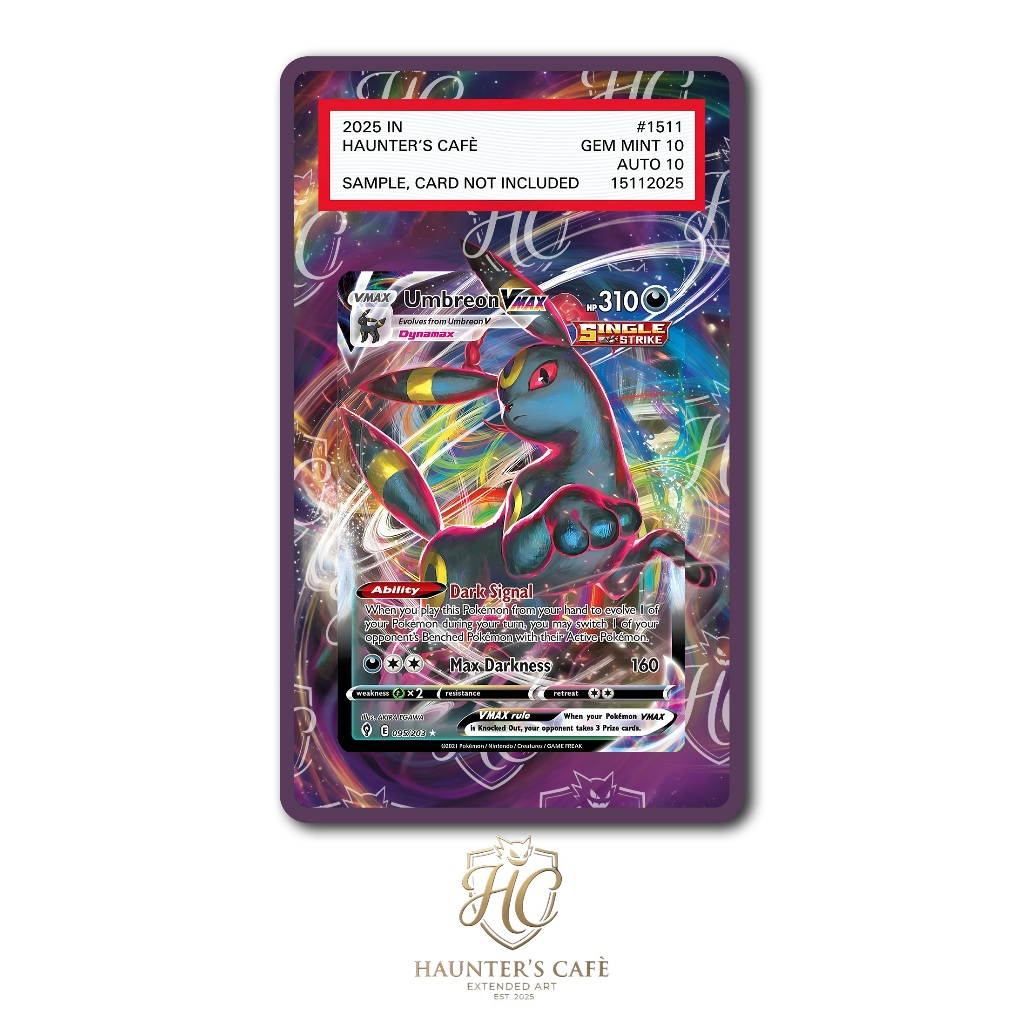 Umbreon VMAX #95 Pokemon Evolving Skies (Custom Extended Art)