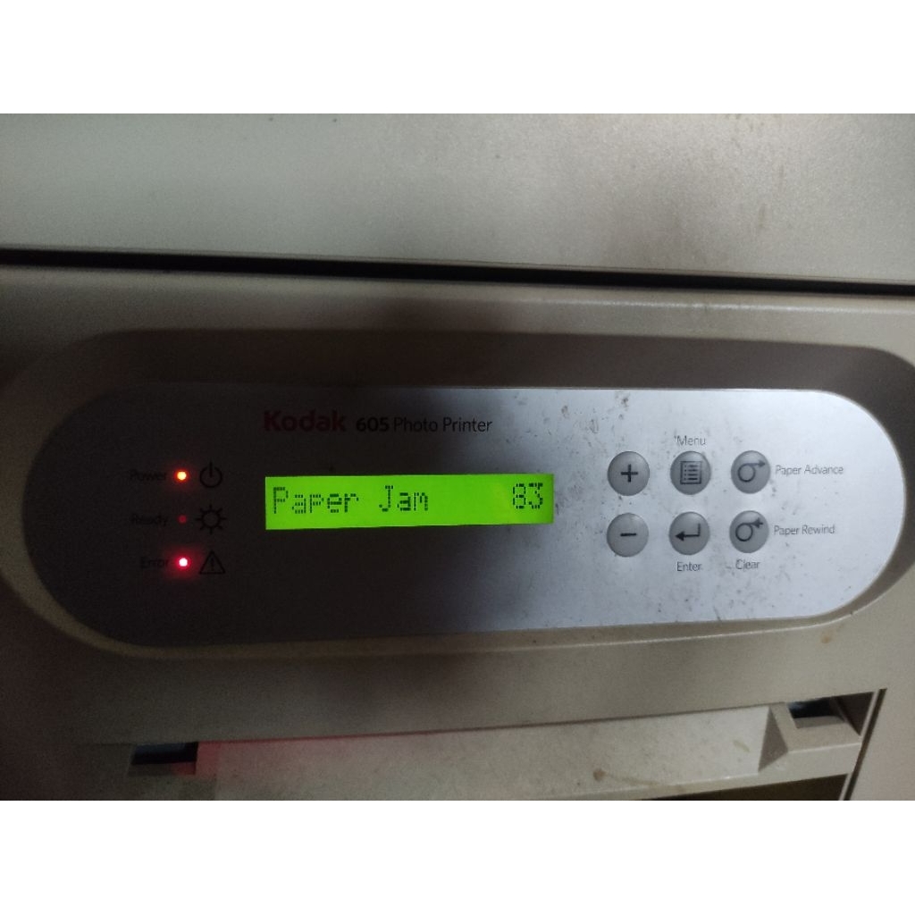 mesin printer cetak foto Kodak 605 Photo Printer rusak