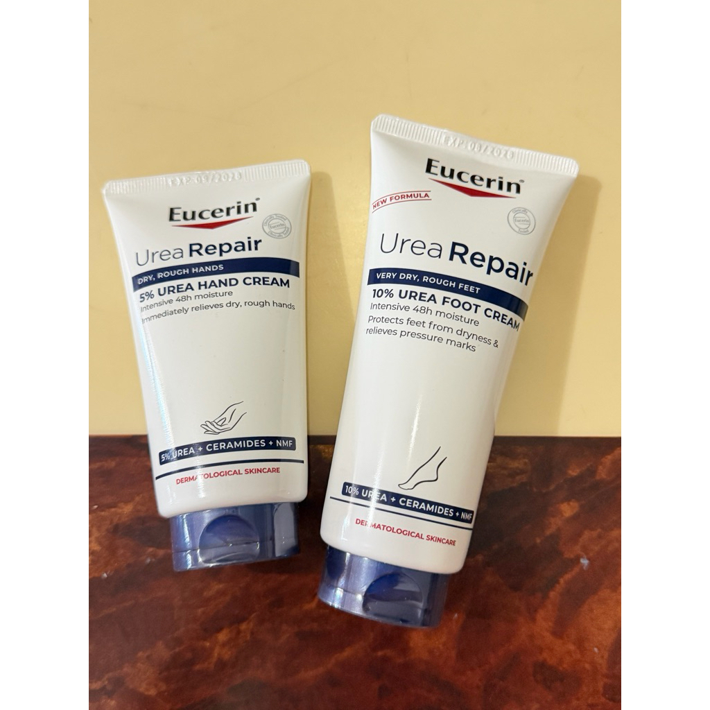EUCERIN UREA REPAIR HAND 5% UREA / FOOT 10% UREA MALAYSIA