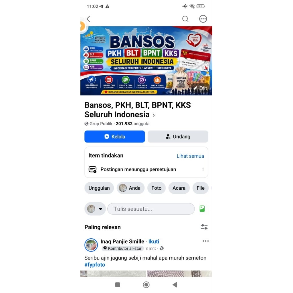 JUAL GRUP FACEBOOK RAMAI INTERAKSI