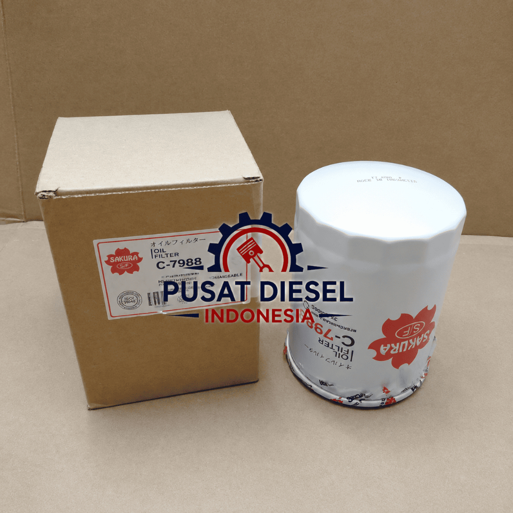 Filter Oli / Oil Filter Foton Taishan C-7988 C7988 Sakura