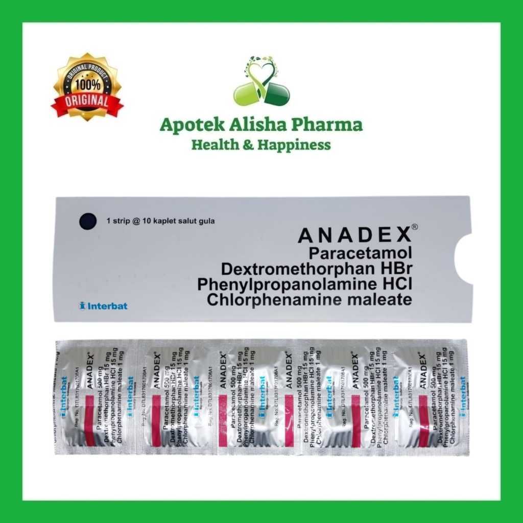 Anadex Strip 10 Tablet