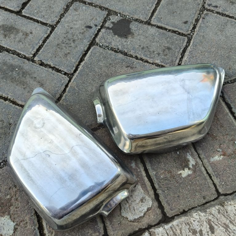 Box Aki Cb200 /Tutup Aki Honda Cb200 dural /custom /cover aki British.